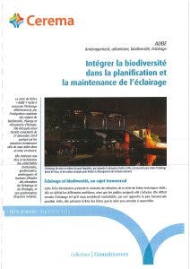 Intégrer la biodiversité dans la planification et la maintenance de l'éclairage