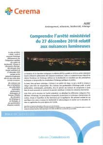 Comprendre l'arrêté ministériel du 27 décembre 2018 relatif aux nuisances lumineuses