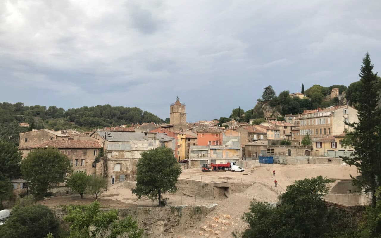 Photo du site des tanneries de Barjols