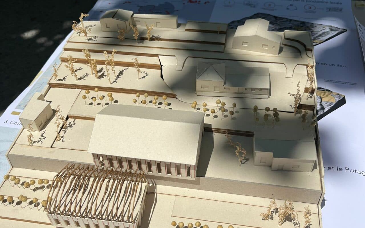Maquette de projet d'étudiants