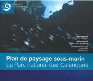 Plan de paysage sous-marin du Parc national des Calanques