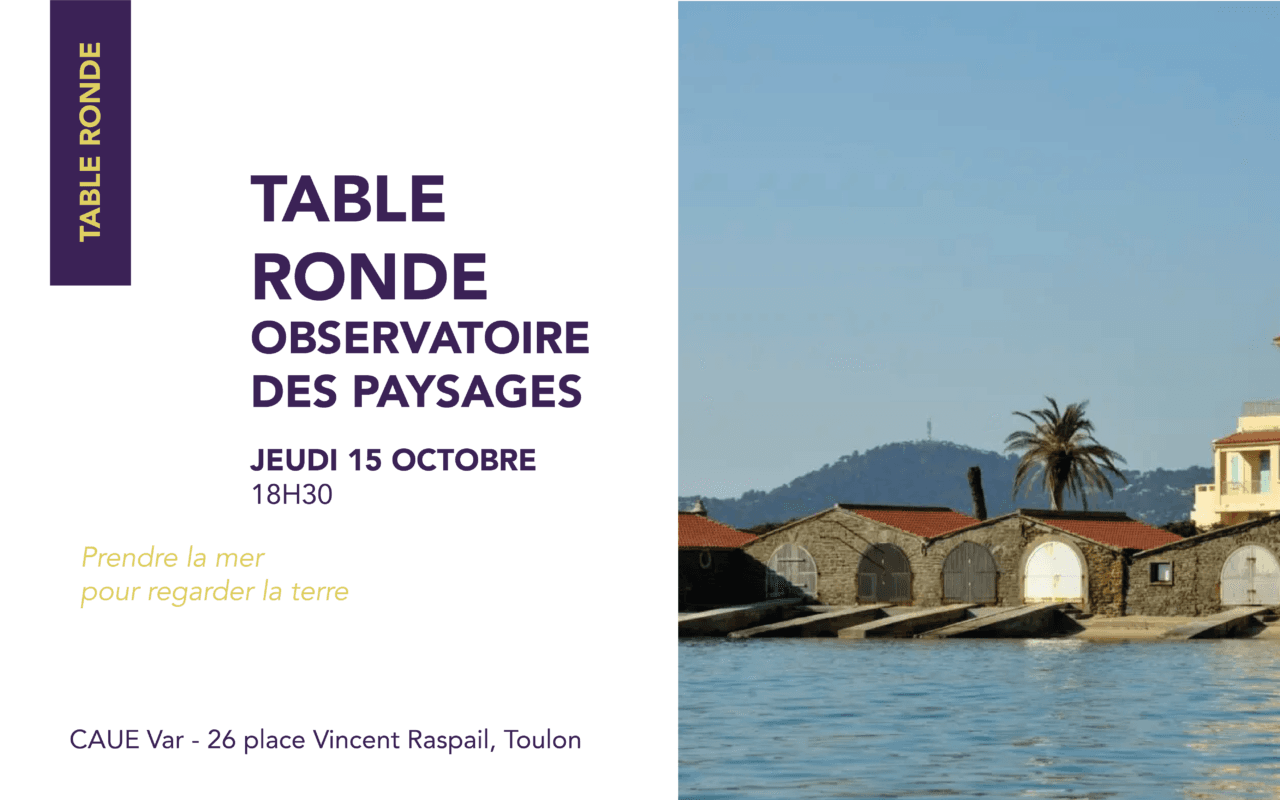 Table ronde - CAUE Var